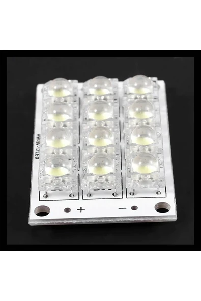 Alkatronik DC 3V 5V 1W Beyaz Led Board Modül 12 Adet Led Masa Gece Lambası Mobil Aydınlatma Hw-5v-12Led - Resim 7
