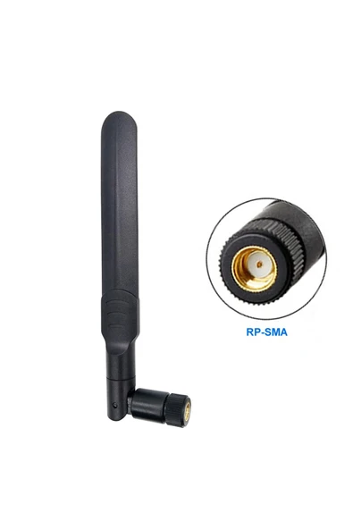 ROBİZ 8dbi Rp-sma Erkek (DİŞİ) Anten 2.4ghz 5.8ghz Rf Gsm Wifi Sinyal Kuvvetlendirici Anten Modem Telsiz ürün görseli
