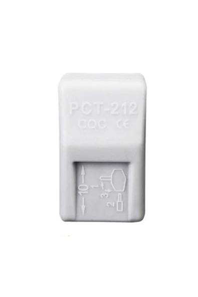 ROBİZ 2li Kolay Kablo Tel Birleştirici Konnektör Vidasız Klemens 250v 32a 1mm/4mm Elektrik Kablo Bağlantı - Resim 8