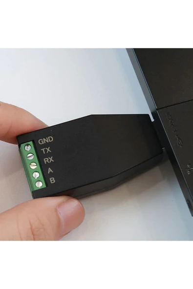 ROBİZ Amsamotion Usb To Rs232 / Rs485 Modül Kutulu Endüstriyel Tip Seri Port Sinyal Çevirici Haberleşme - Resim 7