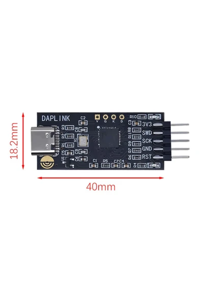 ROBİZ Daplink Arm Jtag Programlayıcı Cortex Swd Uart Emulator Simulator Debugger Hata Ayıklayıcı - Resim 8