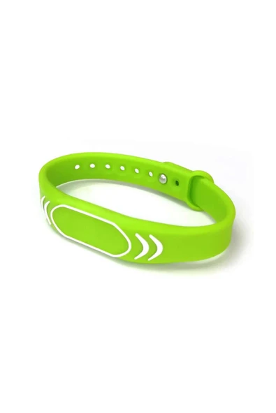 ROBİZ 125Khz Rfid Manyetik Bileklik Yeşil Su Geçirmez Silikon Proximity Göstergeç 125 Khz Kapı Geçiş Takip - Resim 6