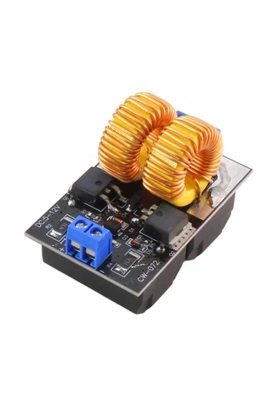 ROBİZ İndüksiyon Isıtıcı Modül 120w DC 5/12V Mini Bobin Kablosuz Yüksek Frekanslı Enerji Güç İletimi - 2