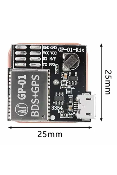 ROBİZ GP-01-Kit GPS BeiDou Glonass Navigasyon Modül Araç Takip Yol Yer Navigasyon Bulucu Drone Rc - Resim 7