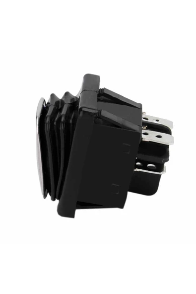 ROBİZ 30a 250v On-off Anahtar Yüksek Akım Kcd4 4 Pin Buton Ip67 Su Geçirmez Led Işıklı Rocker Switch - Resim 6