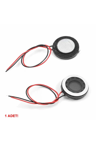 ROBİZ Hoparlör 1W 8ohm 18mm Yuvarlak 8cm Kablolu Mini 1.8cm Speaker Ses Müzik Amfi Ürün Müze Otomobil - Resim 5