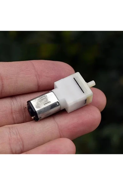 ROBİZ Micro Hava Pompası  3V 30KPa 0.3l/dakika Sessiz Mini Akvaryum Medikal Hava Tankı Gaz Oksijen Motor - Resim 7