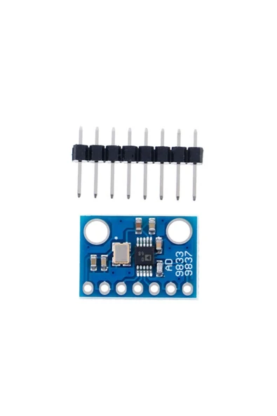 ROBA Ad9833 Sinüs Kare Ve Üçgen Sinyal Jeneratör Modülü Spı 0.1hz-25mhz 28 Bit - Resim 4