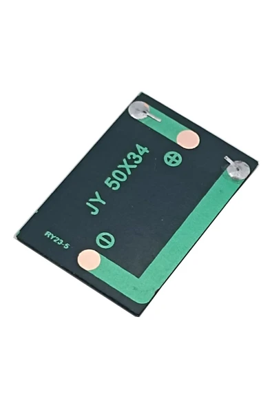 ROBİZ Güneş Pili 2V 50mA 34x50mm Solar Fotovoltaik Hücre Elektrik Üretici Panel Modül Pil Akü Batarya - 6