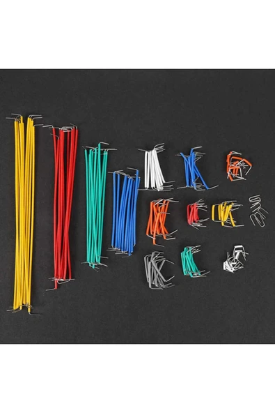 ROBİZ Kutulu Kablo Seti 140 Parça 140 Adet Breadboard Jumper Kablo Uyumlu - Resim 2