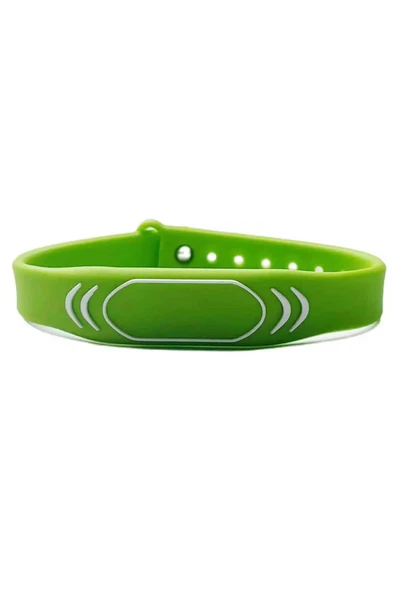 ROBİZ 125Khz Rfid Manyetik Bileklik Yeşil Su Geçirmez Silikon Proximity Göstergeç 125 Khz Kapı Geçiş Takip - Resim 3