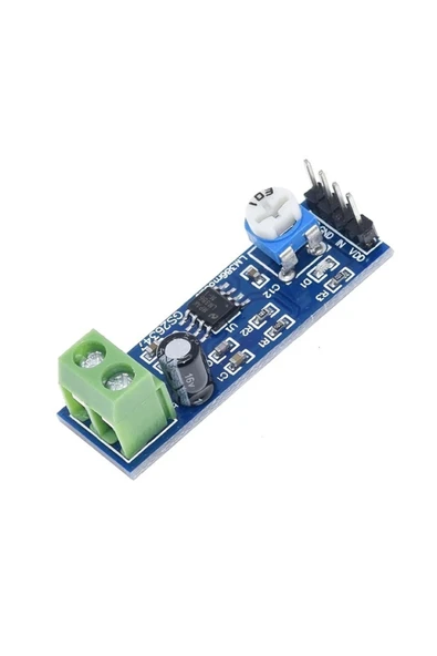 ROBİZ LM386 Ses Kuvvetlendirici Modül DC 5V / 12V Mono Ayarlanabilir Ses Yükseltici Mikrofon Amfi - Resim 7