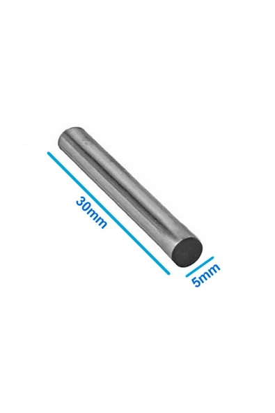 ROBİZ Çelik Sensör Başlığı 5x30mm Kılıf Sıcaklık Isı Sensör Kutusu Metal Tüp Boru D818b20 Ntc
