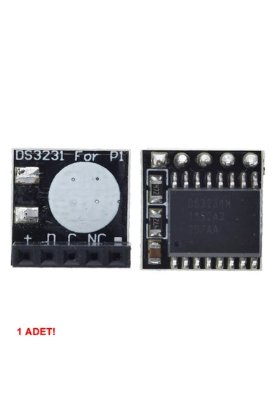 ROBİZ DS3231 Raspberry Pi RTC Zaman Saat Modülü Mini IIC Gerçek Zaman Saniye Dakika Saat Gün Ay Yıl