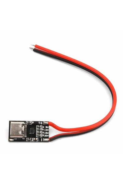 ROBİZ PD/QC Hızlı Şarj Adaptörü Voltaj Tetikleyici Modül Decoy Kutulu 9V 12V 15V 20V Sabit Voltaj - Resim 4