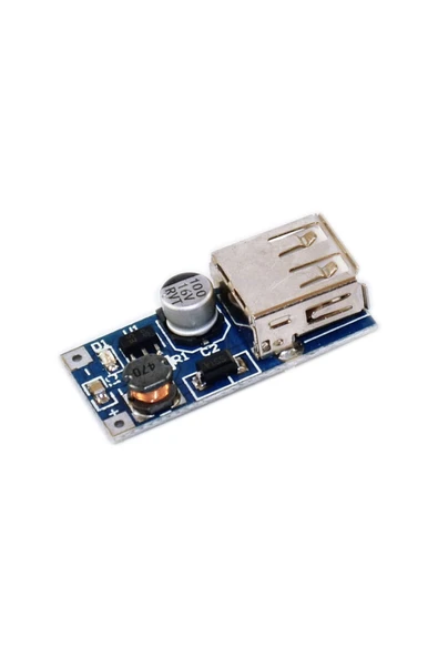 ROBİZ Dc Usb 5v 600ma Voltaj Yükseltici Modül Dc-dc Usb Step Up Boost 0.9v/5v Dc Güç Kaynağı Yüksek Verim - Resim 4
