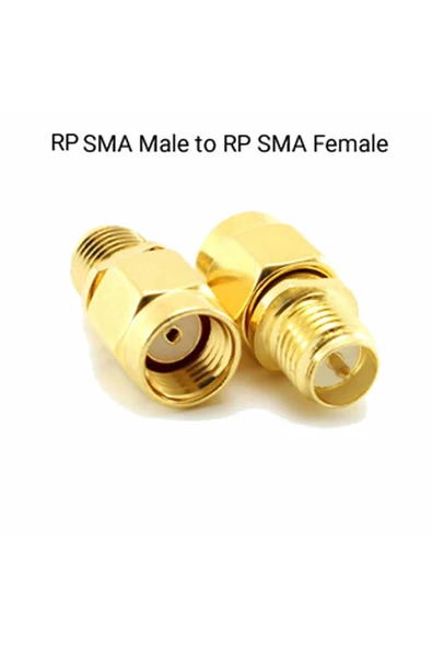 ROBİZ Rp Sma Erkek To Rp Sma Dişi Adaptör Altın Kaplama Soket 0-6ghz Rf Wi-fi Anten Fpv Lora Helium - Resim 5