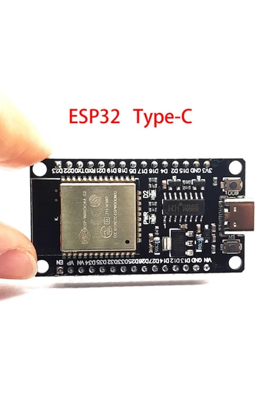 Alkatronik ESP32 Wifi ve Bluetooth Modül Geliştirme Kartı ESP32-WROOM-32 32 Bit 240Mhz 4 MByte Flash CH341 Usb - Resim 3