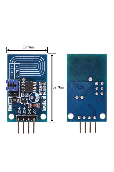 ROBİZ 5v Kapasitif Dokunmatik Led Dimmer Dc 2.4v / 5v 0.5a Pwm Parlaklık Kontrol Anahtar Led Lamba Sürücü - 8