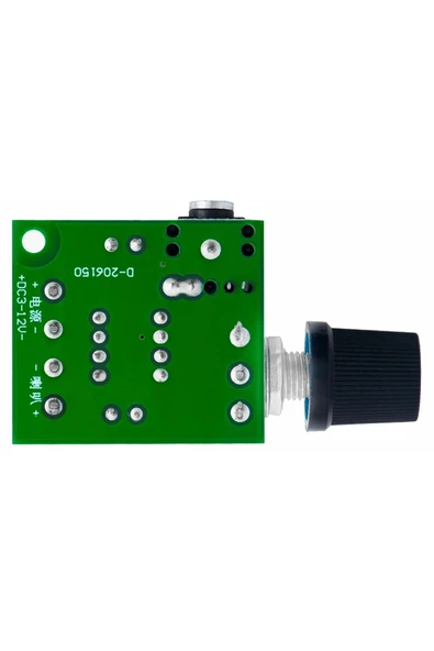 ROBİZ LM386 Ses Kuvvetlendirici Modül DC 5V / 12V Mono Ayarlanabilir Ses Yükseltici Mikrofon Amfi - Resim 3