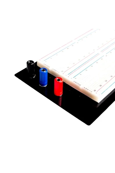 CNL Syb-1660 Ikili Bread Board 1660 Nokta Elektronik Prototip Devre - Resim 4