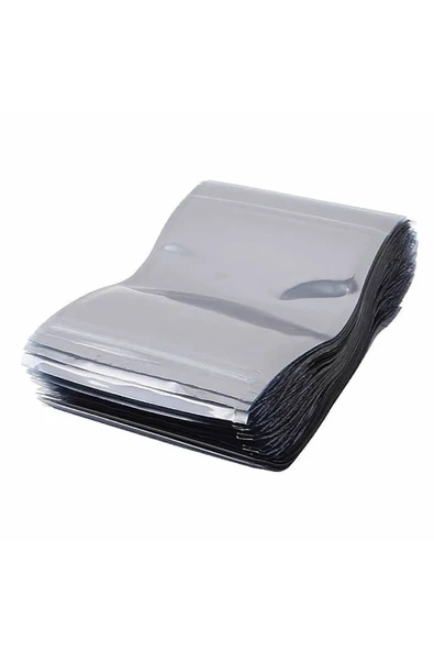 ROBİZ Kilitli Antistatik Poşet 13x18cm 100 Adet Şeffaf Su Toz Geçirmez Koruyucu Esd Metalize Torba - 2