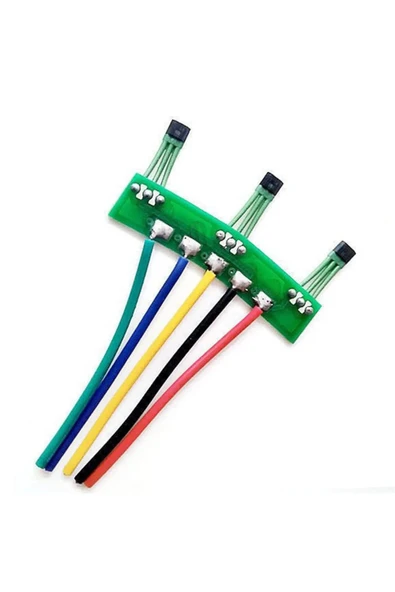 ROBİZ 3 lü 120 Derece Dijital Manyetik Alan Algılama Sensör Kartı Kablolu Elektrikli Bisiklet Scooter ürün görseli