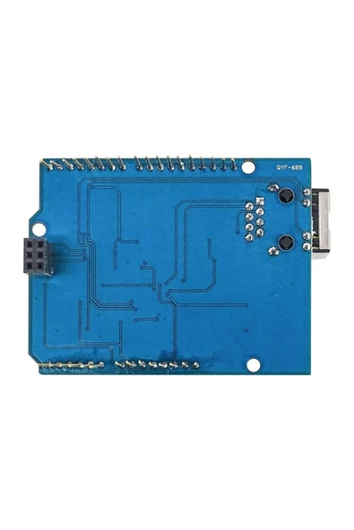 ROBİZ Arduino Ethernet Shield Wiznet W5500 3.3V SPI TCP/IP UDP Network Ağ Lan Haberleşme İnternet Iot - Resim 3
