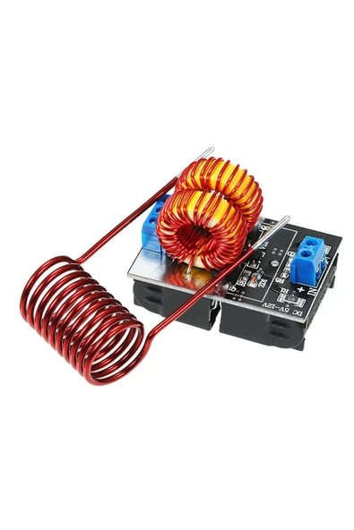 ROBİZ İndüksiyon Isıtıcı Modül 120w DC 5/12V Mini Bobin Kablosuz Yüksek Frekanslı Enerji Güç İletimi