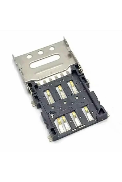 ROBİZ Nano Sim Kart Soket Micro 6 Pin Açılabilir Kilitli Kapak Gsm Akıllı Saat Apple Iphone Cep Telefonu - 3