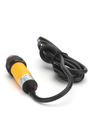 ROBİZ E3F-DS10P1 IR Kızılötesi Mesafe Sensör PNP NO İnfrared Optik 10cm Engel Cisim Algılayıcı Proximity - Resim 4