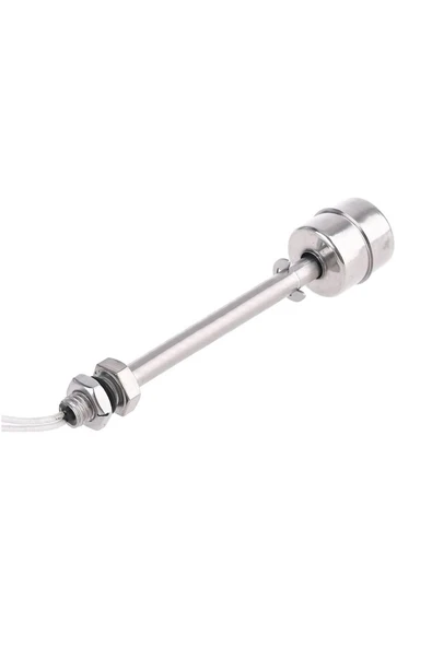 ROBİZ Metal Sıvı Su Seviye Sensörü 150mm Paslanmaz Çelik Şamandıra Mekanik Anahtar Kazan Kap Depo Tank - Resim 6