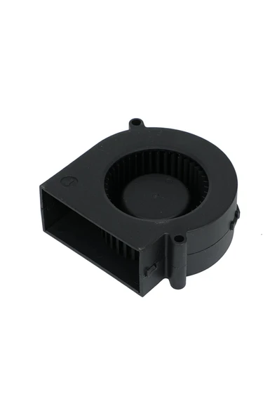 ROBİZ 7530 12V DC Salyangoz Fan DFH7530 3D Yazıcı Soğutma Fanı Santirfüj Havalandırma Klima Türbin Kuluçka - Resim 4