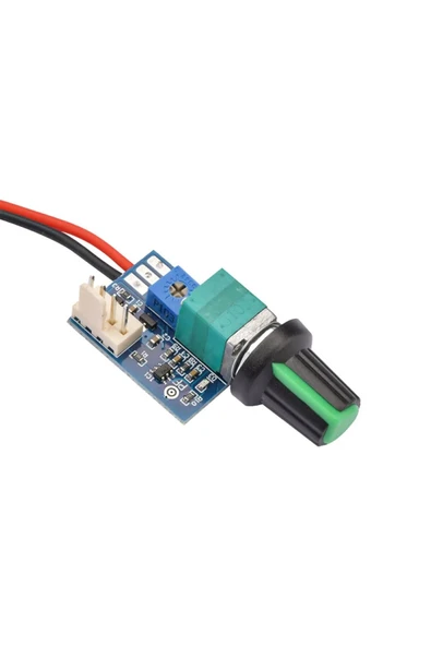 ROBİZ DC 12V PWM Fan Hız Kontrol Devresi Zfc4-1km Ayar Potlu Anahtarlı Pc Cpu - Resim 4