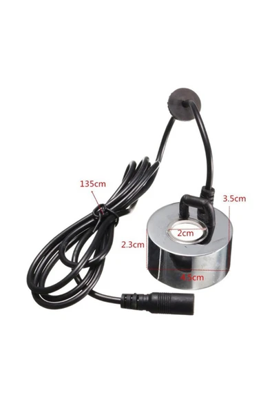 ROBİZ Nem Nozülü Soğuk Buhar Üretici 24V 1A Sis Duman Jeneratörü Atomizer Kuluçka Makinesi Bitki Kafe - 8