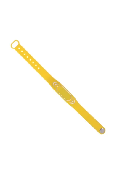 ROBİZ 125Khz Rfid Manyetik Bileklik Sarı Su Geçirmez Silikon Proximity Göstergeç 125 Khz Kapı Geçiş Takip - Resim 4