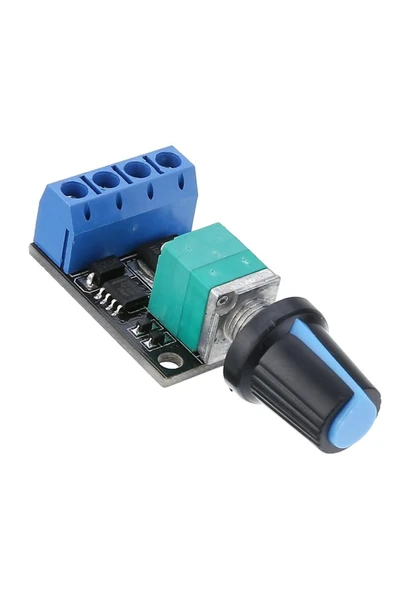 ARS Robotechnicals 5v / 16v 10a Mini Dc Motor Sürücü Hız Kontrol Devresi 0-100% Pot Kontrollü Pwm Açma Kapama - 4