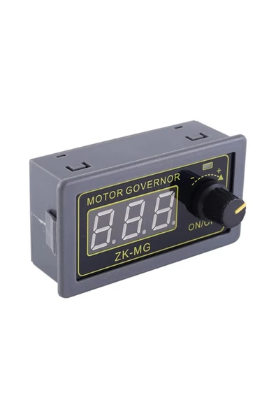 ROBA Zk-mg 30v 5a Dc Motor Sürücü Pwm Hız Kontrol Panel Tip Kutu %0-100 Hız Ayarı Soft Start Led Şerit - Resim 4