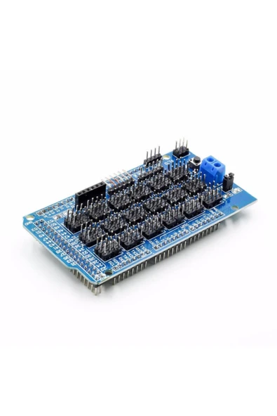 ARS Robotechnicals Arduino Mega 2560 Sensör Shield Io Çoğaltma Genişletme Kartı - Resim 2