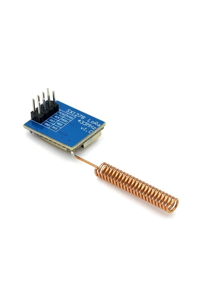 ROBİZ 433Mhz Lora RA-01 Kablosuz Haberleşme Modülü 433 Mhz SX1278 Transceiver Uzun Mesafe 0.5km/10km - 5