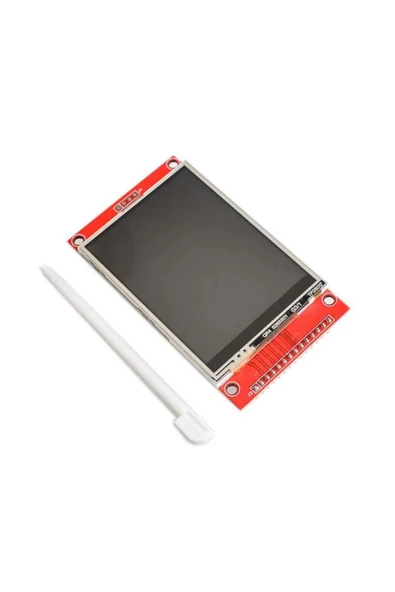 ROBA 3.2” 320x240 Lcd Tft Modül Dokunmatik Ilı9341 Spı Ekran Sd Soket Touch Arduino Raspberry Pi