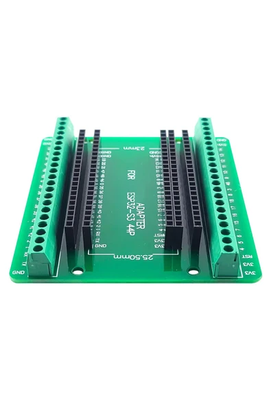ROBİZ Esp32 Genişleme Kartı Klemens Soket  Esp32-s3 44 pin Hızlı Prototipleme Kolay Bağlantı 25.5mm 23mm - Resim 3