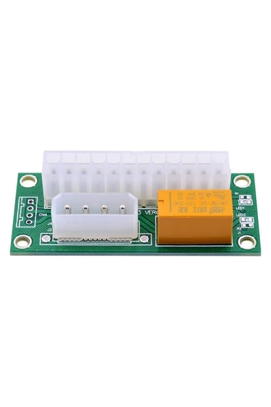 TEKNO 24 Pin To 4 Pin 2 Atx Güç Kaynağı Birleştirici 2 Power Supply ( Psu ) Güç Kaynağı Birleştirici