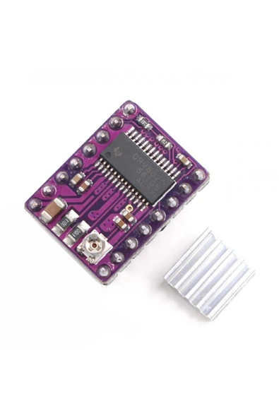 ROBİZ Drv8825 Step Motor Sürücü Modül Soğutucu 32 Adım 1.5a 3d Yazıcı Robot Cnc Reprap Mks Gen Ramps