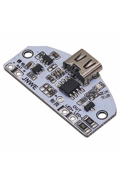 Alkatronik Type C Usb Besleme Dokunmatik Led Dimmer Modül 3.7V Lion Lityum Pil Şarj 3W Parlaklık Kontrol Anaht - Resim 3