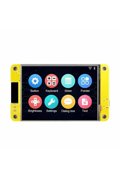 Alkatronik ESP32-2432S028R 2.8 inch Rezistif Dokunmatik Tft Lcd Modül 240x320 Pixel Rgb Led Ldr Usb Uart IO Se