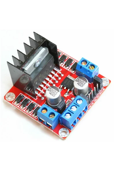 ROBİZ L298N Dual Motor Sürücü Modül - Resim 2