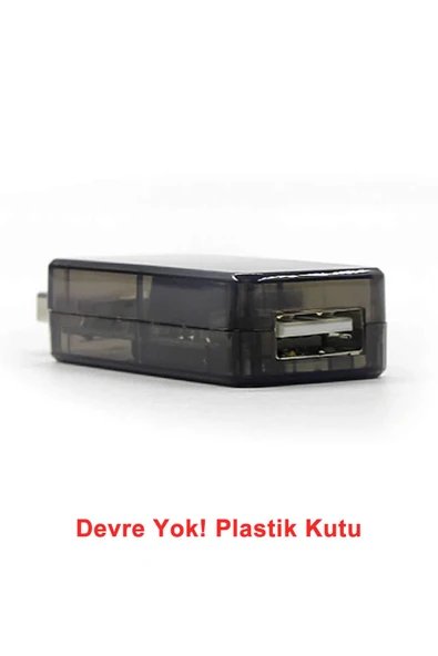 ROBİZ Plastik Usb Adum Devre Kutusu Şeffaf Elektronik Proje Ürün Adum3160 Shell Voltmetre Ampermetre - Resim 6