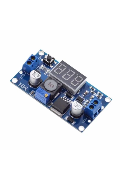 CNL Voltmetreli Lm2596 Ayarlı Modül Ayarlanabilir 3a Güç Kaynağı - 2