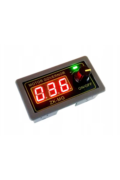 ROBA Zk-mg 30v 5a Dc Motor Sürücü Pwm Hız Kontrol Panel Tip Kutu %0-100 Hız Ayarı Soft Start Led Şerit